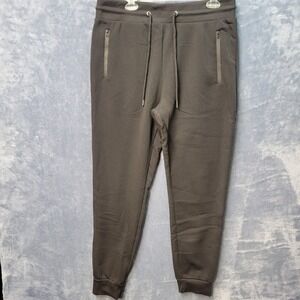 Pure Champ Mens XL Black Joggers Sweatpants‎ Athletic Gym Drawstring Pockets